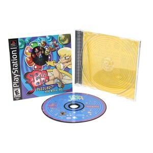 PS1 Spin Jam Puzzled? You Will Be (Sony PlayStation 1,  2000) CIB w/ Manual +Reg